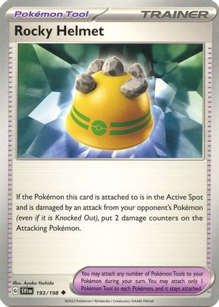 Rocky Helmet (193/198) [Scarlet & Violet: Base Set]-1