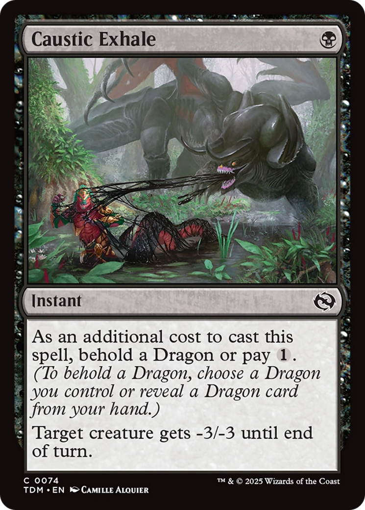 Caustic Exhale [Tarkir: Dragonstorm]-1