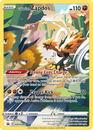 Galarian Zapdos (SWSH283) [Sword & Shield: Black Star Promos]-1