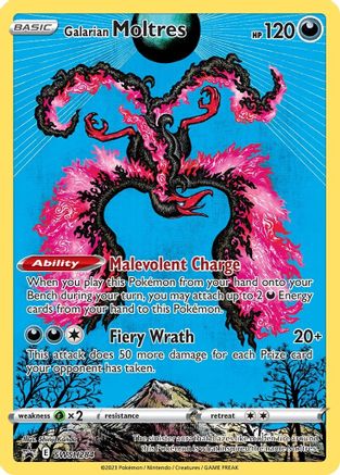 Galarian Moltres (SWSH284) [Sword & Shield: Black Star Promos]-1