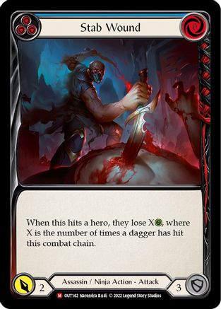 Stab Wound [OUT142] (Outsiders)  Rainbow Foil-3
