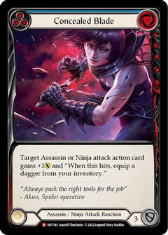 Concealed Blade [OUT143] (Outsiders)  Rainbow Foil-3