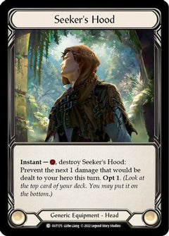Seeker's Hood [OUT175] (Outsiders)  Cold Foil-3