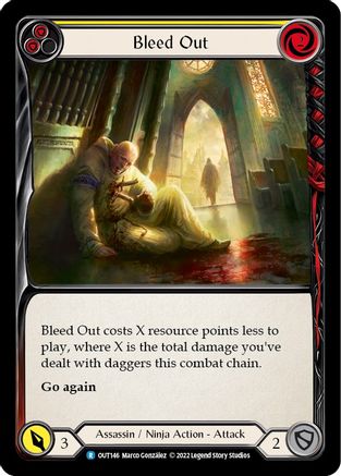 Bleed Out (Yellow) [OUT146] (Outsiders)-1