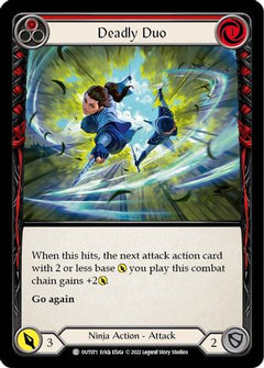 Deadly Duo (Red) [OUT071] (Outsiders)  Rainbow Foil-1
