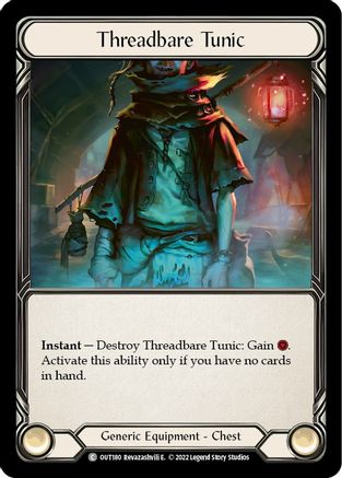 Threadbare Tunic [OUT180] (Outsiders)  Rainbow Foil-3