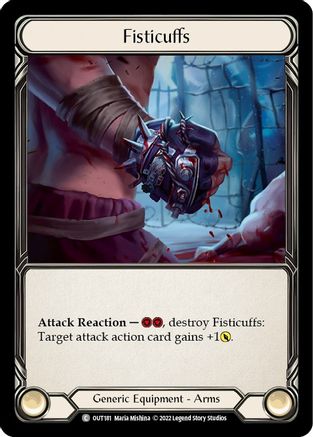 Fisticuffs [OUT181] (Outsiders)  Rainbow Foil-1