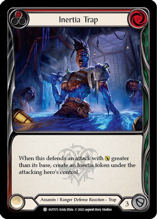 Inertia Trap (Red) [OUT173] (Outsiders)  Rainbow Foil-1