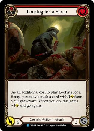 Looking for a Scrap (Red) [OUT195] (Outsiders)-1