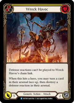 Wreck Havoc (Yellow) [OUT199] (Outsiders)  Rainbow Foil-1