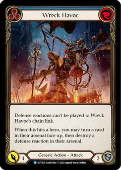 Wreck Havoc (Blue) [OUT200] (Outsiders)  Rainbow Foil-1
