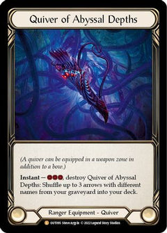 Quiver of Abyssal Depths [OUT095] (Outsiders)  Cold Foil-3