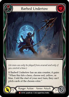 Barbed Undertow [OUT101] (Outsiders)  Rainbow Foil-1