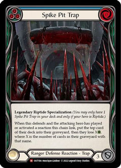 Spike Pit Trap [OUT104] (Outsiders)  Rainbow Foil-1