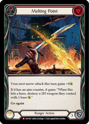 Melting Point [OUT105] (Outsiders)  Rainbow Foil-1