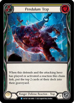 Pendulum Trap (Yellow) [OUT107] (Outsiders)  Rainbow Foil-3