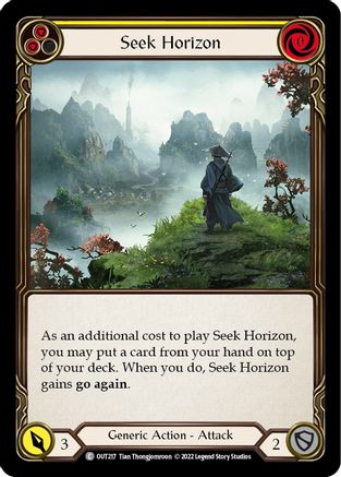 Seek Horizon (Yellow) [OUT217] (Outsiders)-1
