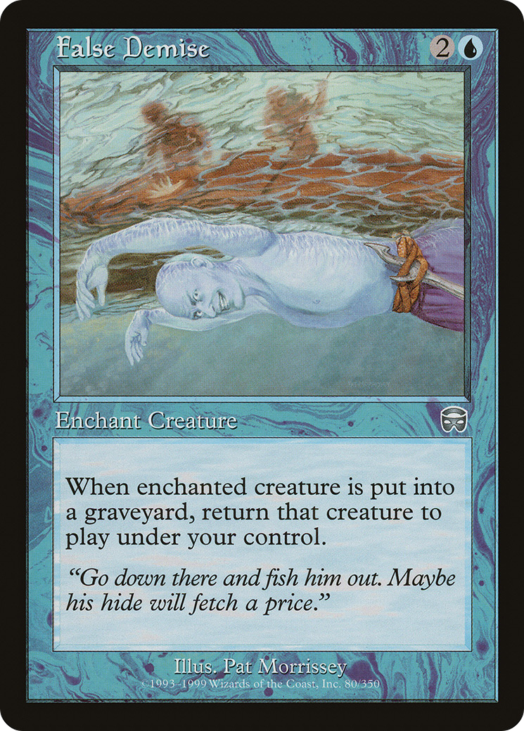 False Demise [Mercadian Masques]-1