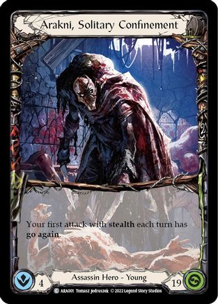 Arakni, Solitary Confinement [ARA001] (Outsiders Arakni Blitz Deck)-1