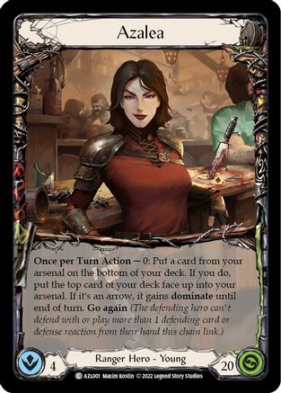 Azalea [AZL001] (Outsiders Azalea Blitz Deck)-1