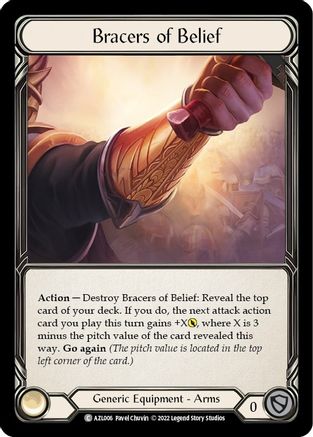 Bracers of Belief [AZL006] (Outsiders Azalea Blitz Deck)-1