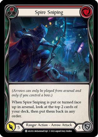 Spire Sniping (Red) [AZL014] (Outsiders Azalea Blitz Deck)-1