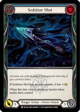 Sedation Shot (Blue) [AZL024] (Outsiders Azalea Blitz Deck)