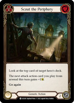 Scout the Periphery (Blue) [AZL026] (Outsiders Azalea Blitz Deck)-1