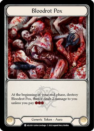 Bloodrot Pox [AZL028] (Outsiders Azalea Blitz Deck)-1