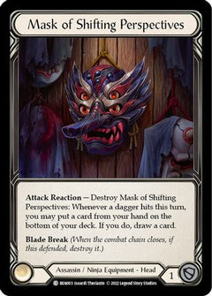 Mask of Shifting Perspectives [BEN003] (Outsiders Benji Blitz Deck)-1