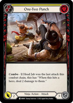 One-Two Punch (Yellow) [BEN016] (Outsiders Benji Blitz Deck)-1