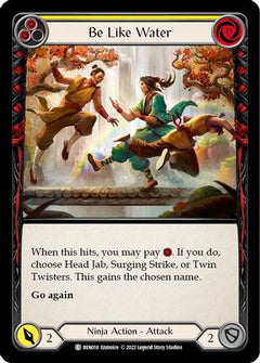Be Like Water (Yellow) [BEN018] (Outsiders Benji Blitz Deck)-1