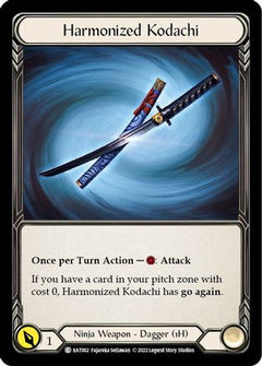 Harmonized Kodachi [KAT002] (Outsiders Katsu Blitz Deck)-1