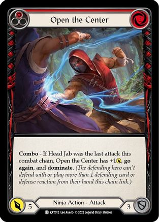 Open the Center (Red) [KAT012] (Outsiders Katsu Blitz Deck)-1