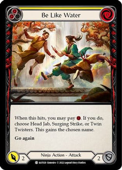 Be Like Water (Yellow) [KAT020] (Outsiders Katsu Blitz Deck)-1