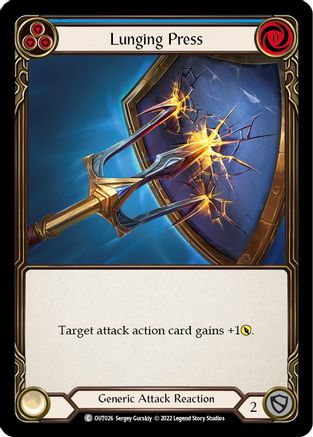 Lunging Press [KAT026] (Outsiders Katsu Blitz Deck)-1
