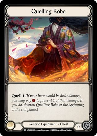 Quelling Robe [UZU004] (Outsiders Uzuri Blitz Deck)-1