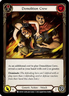 Demolition Crew (Red) [UZU010] (Outsiders Uzuri Blitz Deck)-1