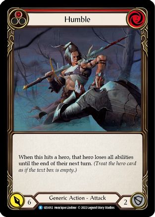 Humble (Red) [UZU012] (Outsiders Uzuri Blitz Deck)-1