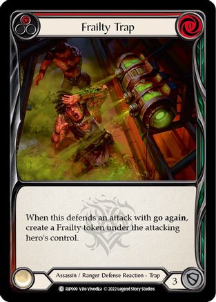 Frailty Trap (Red) [RIP009] (Outsiders Riptide Blitz Deck)-1