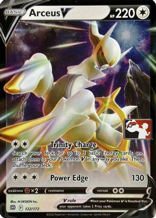 Arceus V (122/172) [Prize Pack Series Two]-3