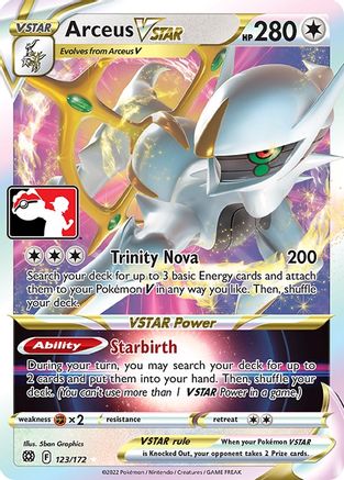 Arceus VSTAR (123/172) [Prize Pack Series Two]-3