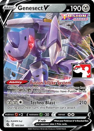 Genesect V (185/264) [Prize Pack Series Two]-3