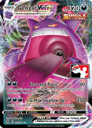 Gengar VMAX (157/264) [Prize Pack Series Two]-3