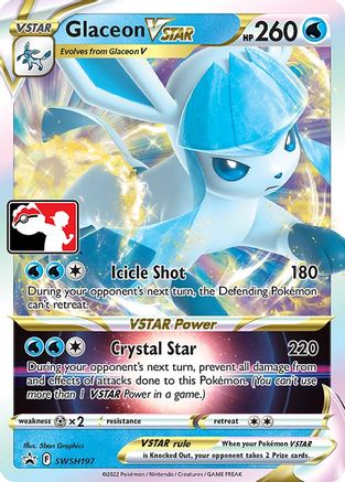 Glaceon VSTAR (SWSH197) [Prize Pack Series Two]-3