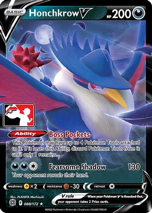 Honchkrow V (088/172) [Prize Pack Series Two]-3