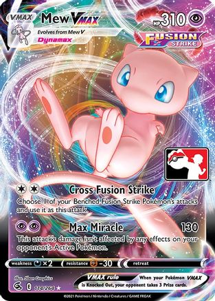 Mew VMAX (114/264) [Prize Pack Series Two]-3
