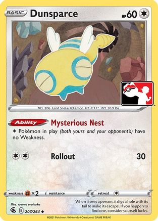 Dunsparce (207/264) [Prize Pack Series Two]-3