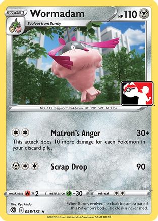 Wormadam (098/172) [Prize Pack Series Two]-3