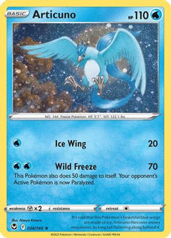 Articuno (036/195) (Cosmos Holo) [Sword & Shield: Base Set]-1